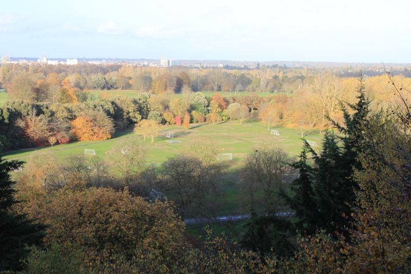 View from the North Terrace, Windsor Castle